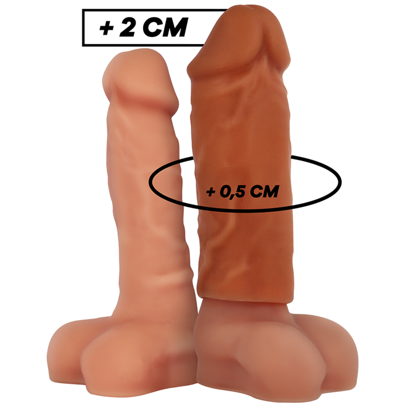 Gaine à Pénis Naturelle Silicone Liquide V3 Toucher Réaliste - VirilXL