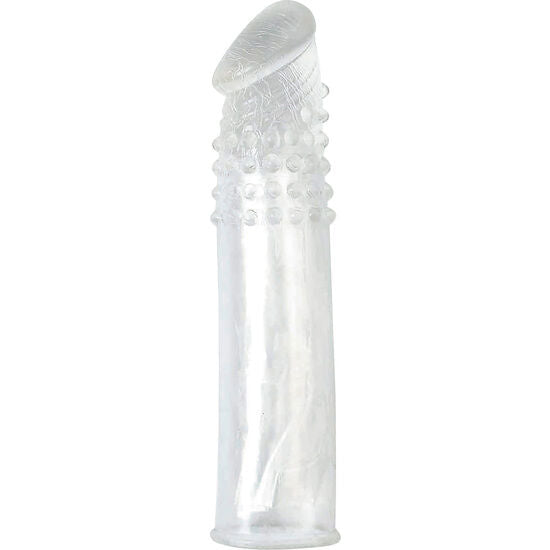 Gaine à Pénis Silicone Transparente +5 cm Effet Réaliste - Seven Creations