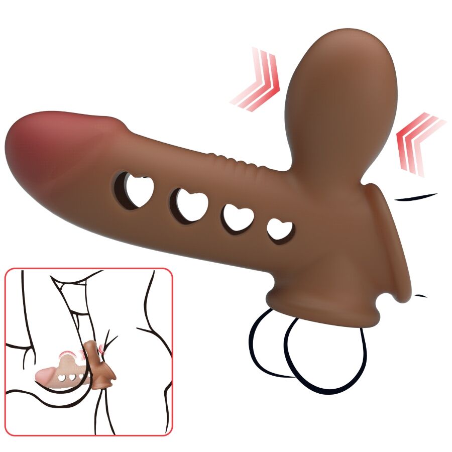 Gaine à Pénis Tyronn Gonflable Airbag Silicone Étanche - Pretty Love