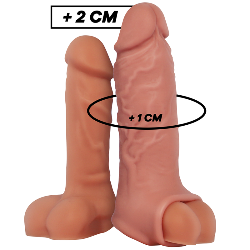 Gaine à Pénis V9 Silicone Liquide Effet Peau Réaliste - VirilXL
