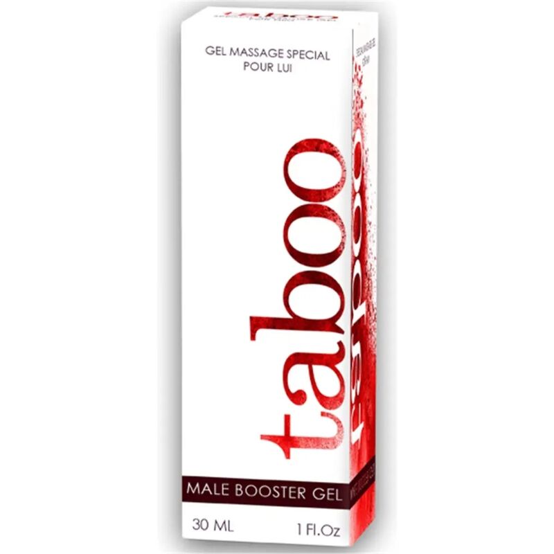 Gel d'Érection Taboo Male Booster Camphre & Gingembre 30 ml - Ruf