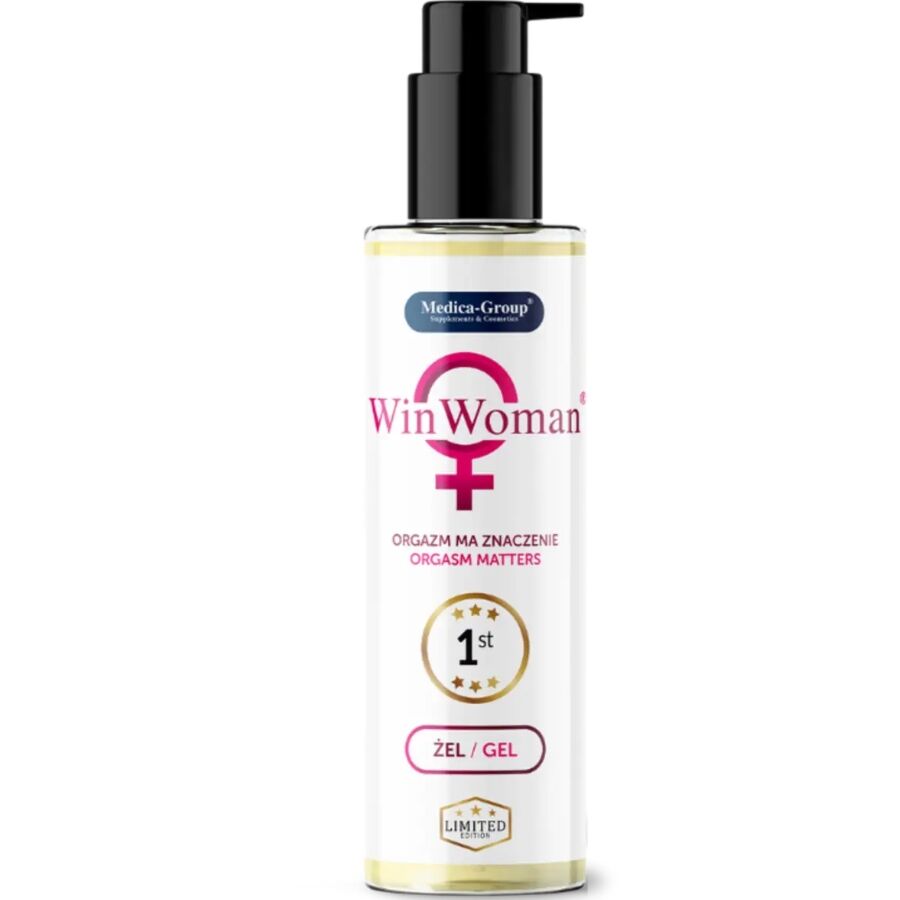 Gel Stimulant Intime Féminin WinWoman Caféine Ginseng 150 ml - Medica Group