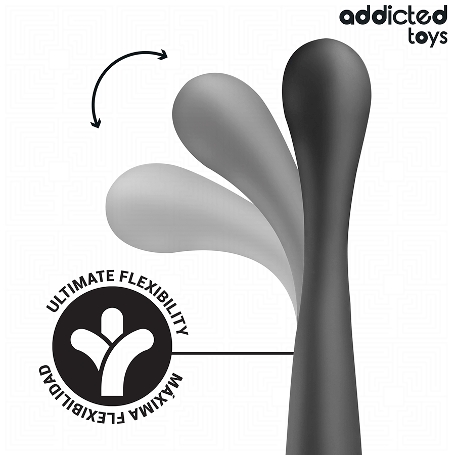 Gode Anal Progressif 22,5 cm Silicone Insertion Profonde - Addicted Toys