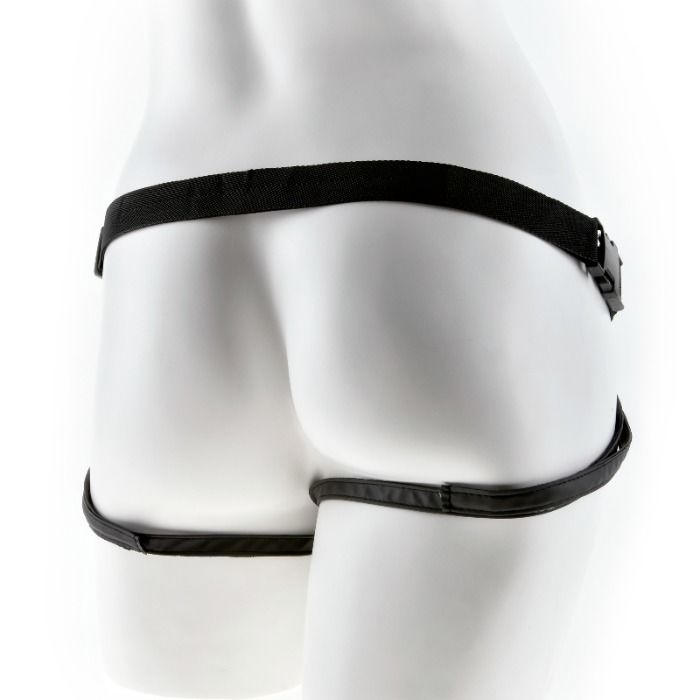 Gode Ceinture Réaliste Fit Rite Harnais Vinyle Ventouse - King Cock