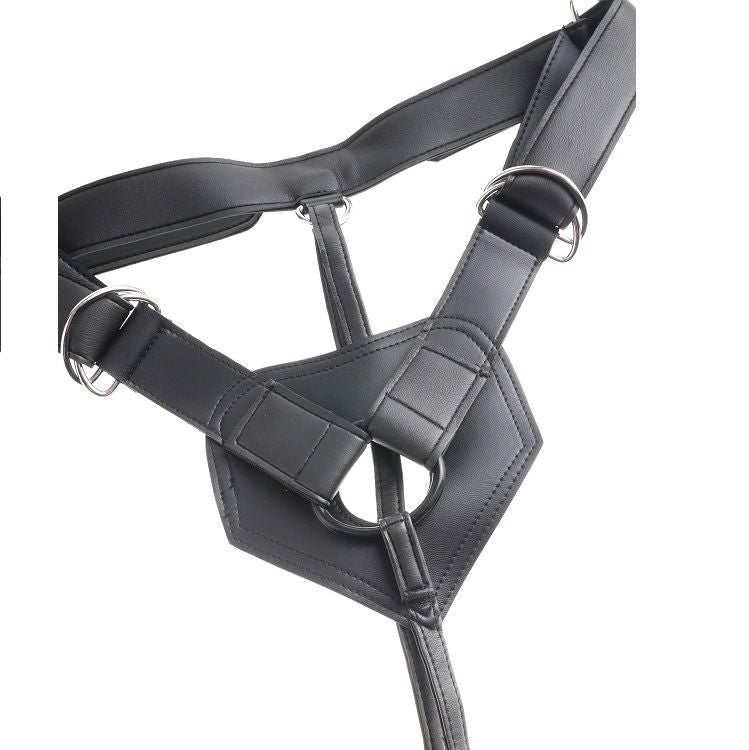 Gode Ceinture Réaliste Harnais Inclus Ventouse Amovible - King Cock