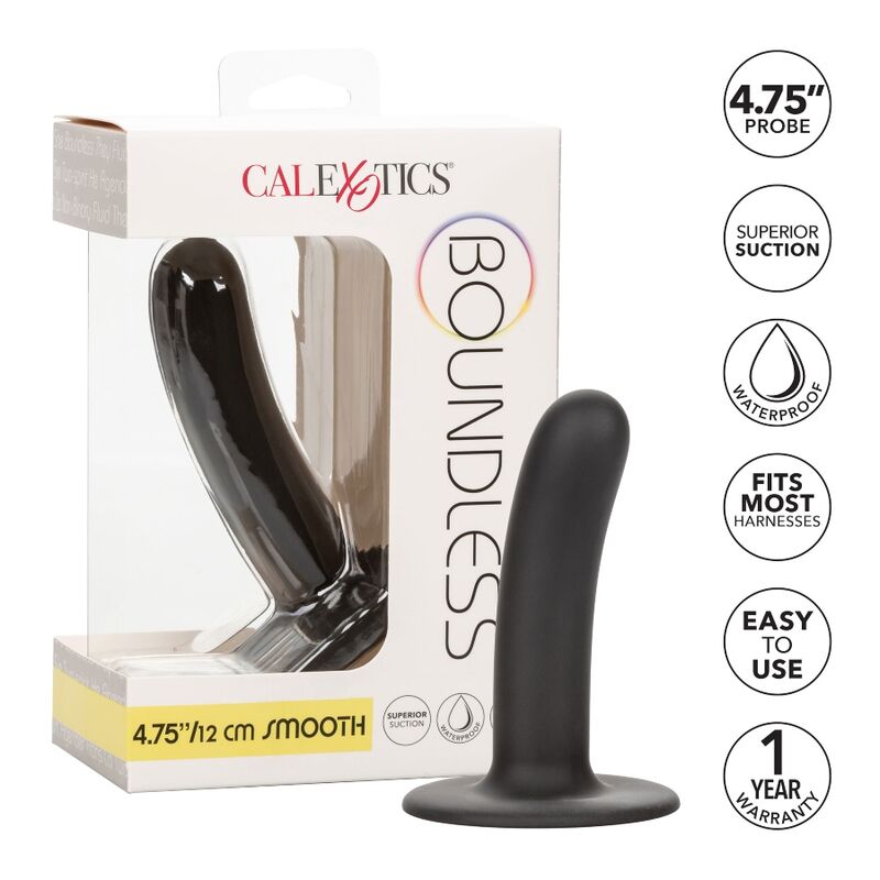 Gode Compatible Harnais Boundless Lisse Silicone 2 Tailles - CalExotics