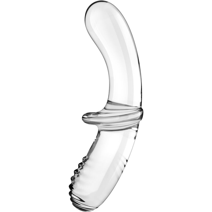 Gode Double Cristal Verre Réversible Sans Phtalates 2 Coloris - Satisfyer Crystal