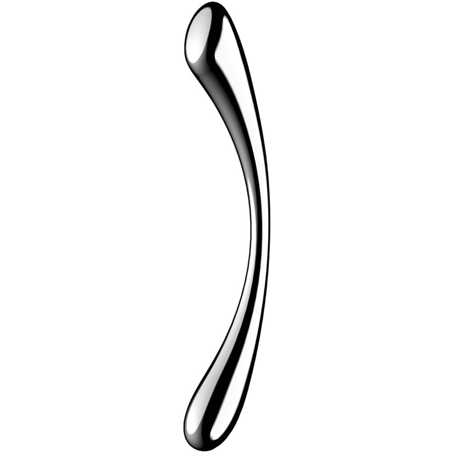 Gode Double Extrémité Cosmic Crest 1 Acier Inoxydable Point G - Satisfyer