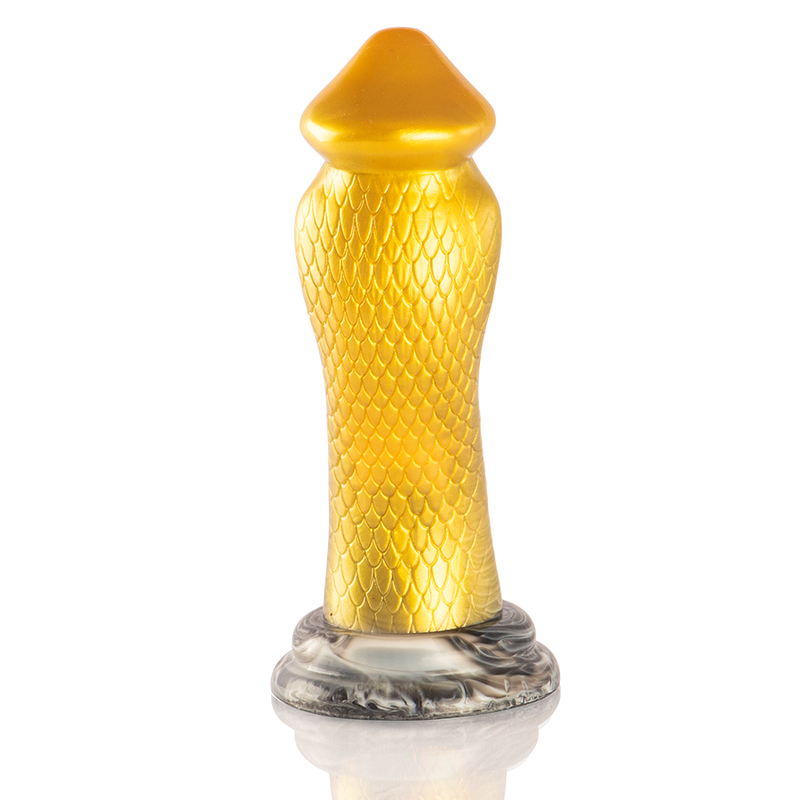 Gode Dragon Drakon Cobra Silicone Texturé 20 cm - Epic Cybersilicock