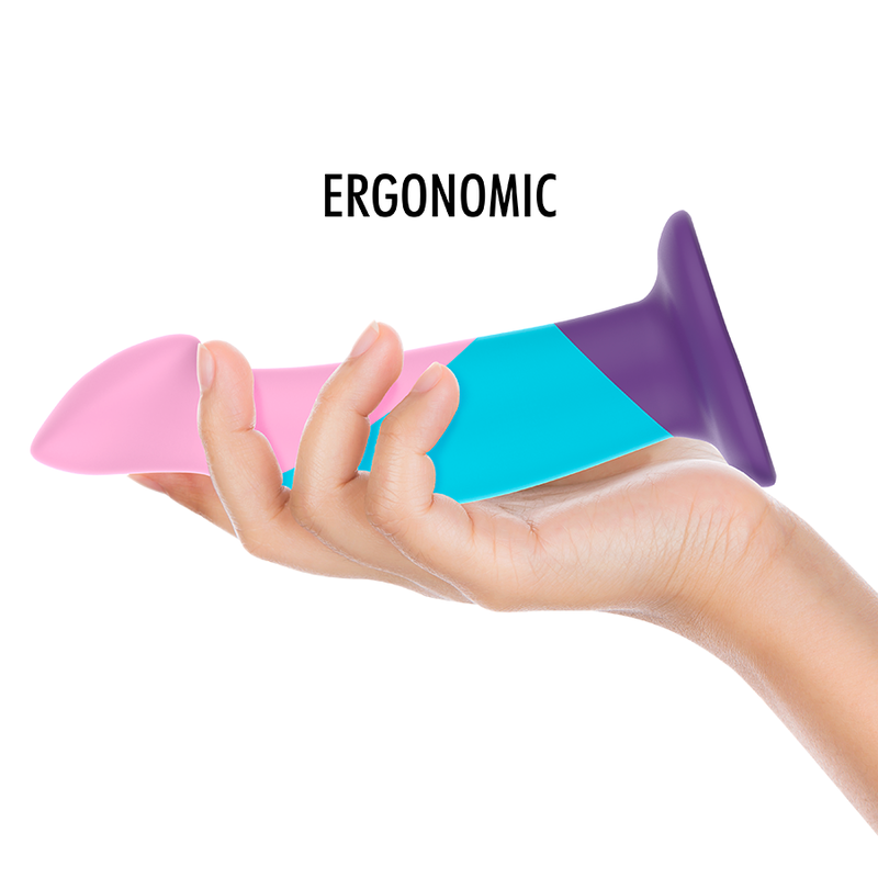 Gode Dragon Garrick Pride Silicone Texturé Base Ventouse - Mythology