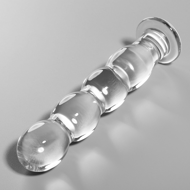 Gode en Verre Borosilicate Nebula Modèle 10 Transparent 16,5 cm - Nebula Series By Ibiza