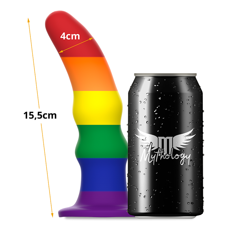 Gode Fantasy Kuno Pride Silicone Flexible Ventouse 2 Tailles - Mythology