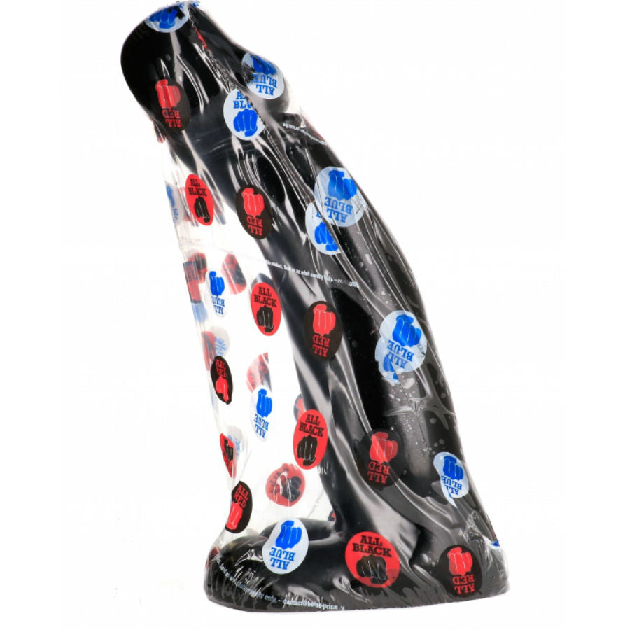 Gode Fisting Réaliste Noir 29 cm Flexible Silicone - All Black