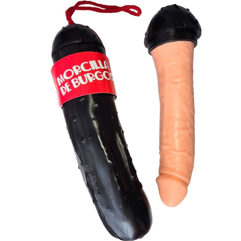 Gode Humoristique Forme Boudin de Burgos Original Cadeau Fun - Diablo Picante