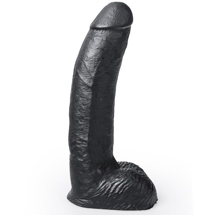 Gode Réaliste George 22 cm Testicules Compatible Système Suspendu - Hung System