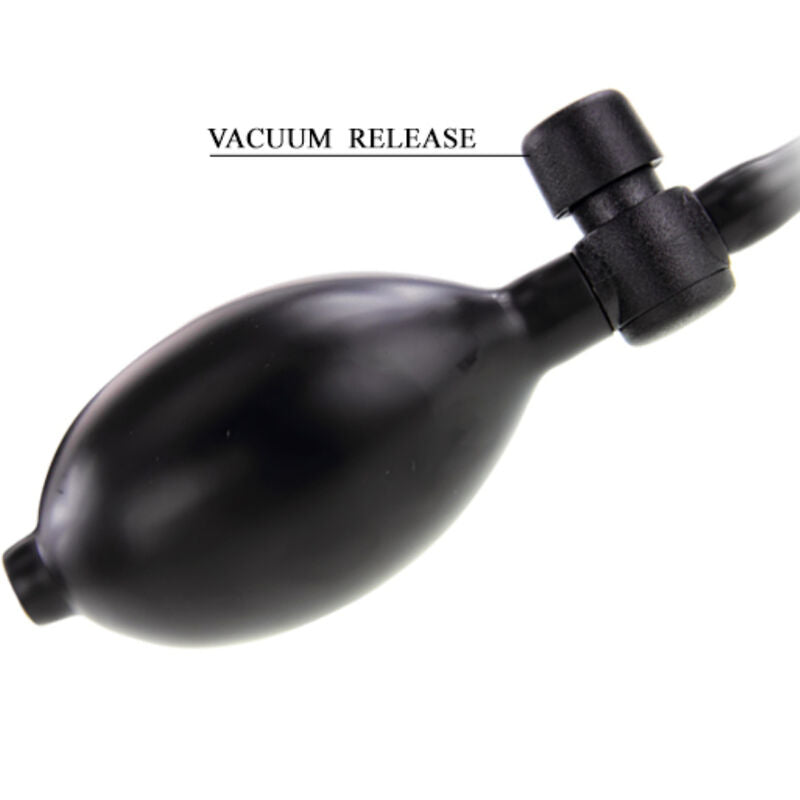 Gode Réaliste Gonflable Ventouse 15 cm Pompe Manuelle Texturé - Baile