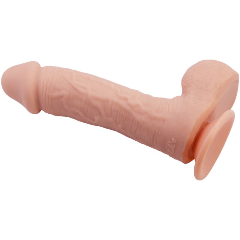 Gode Réaliste Johnson Ventouse TPR Texturé Veines 22 cm - Baile
