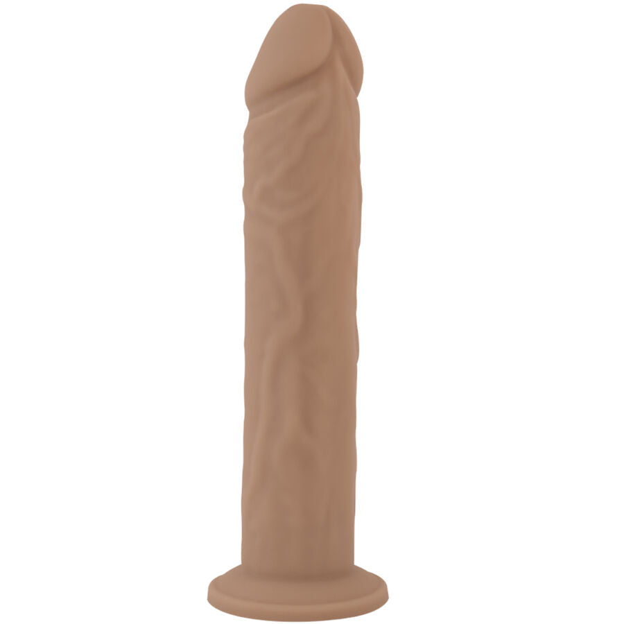 Gode Réaliste Modèle 9 Thermo-Réactif Ventouse 22,8 cm - Silexd