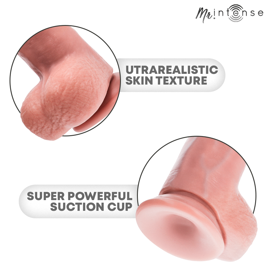 Gode Réaliste Neeson XXL Ventouse 27 cm Testicules - Mr. Intense