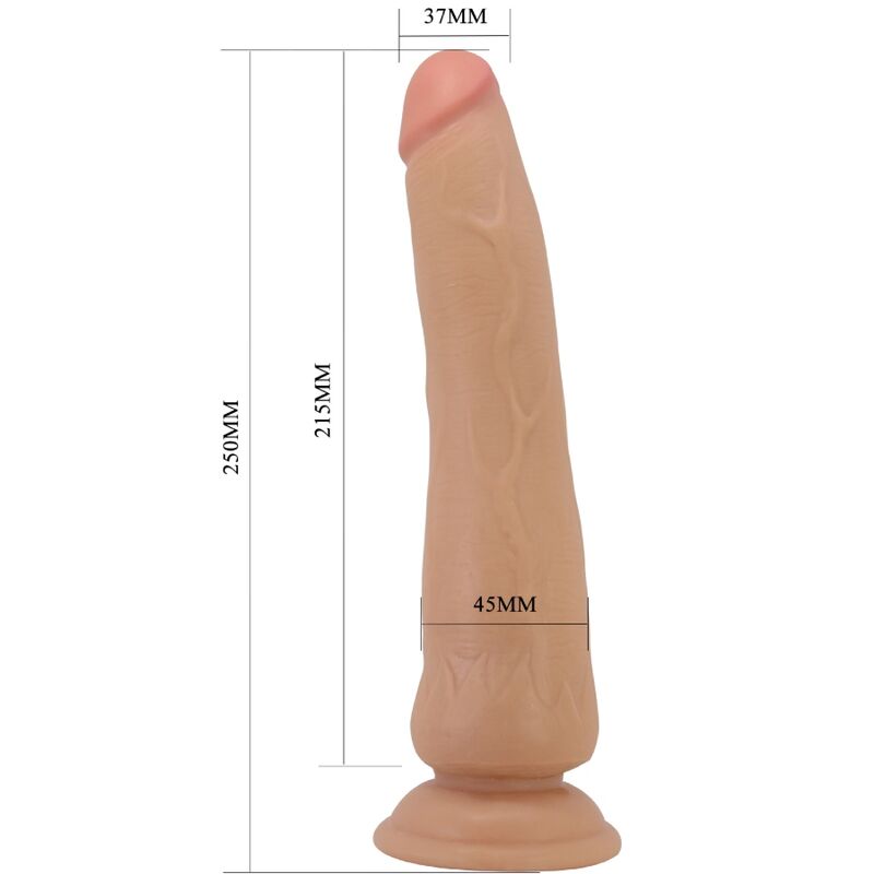Gode Réaliste Tiemeyer 25 cm Ventouse Noyau Vertébral - Pretty Love