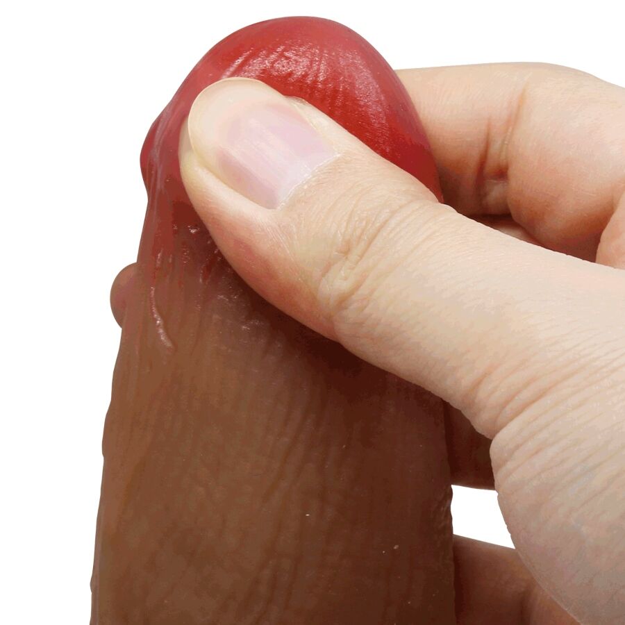 Gode Réaliste Ventouse Adley 28 cm Veiné avec Testicules - Pretty Love