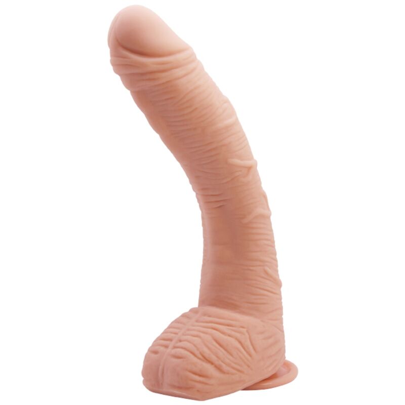 Gode Réaliste Ventouse Alex 27 cm Courbé Point G TPR - Baile
