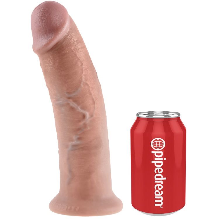 Gode Réaliste Ventouse King Cock Veines Marquées 15,2 cm - King Cock