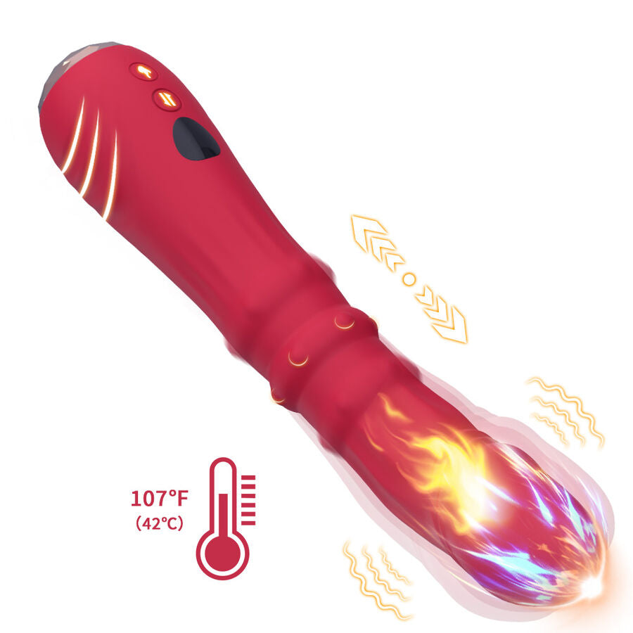 Gode Vibrant Chauffant Point A Thermo-Réglable 42°C Rechargeable - Armony