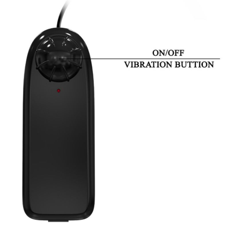 Gode Vibrant Gonflable Réaliste Veiné Ventouse Multivitesses - Baile