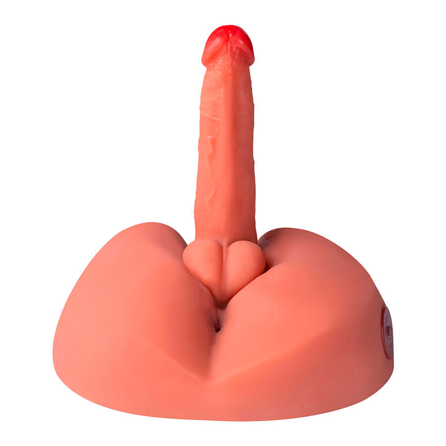 Gode Vibrant Réaliste Honey 25 cm Ventouse Rechargeable USB - Xise