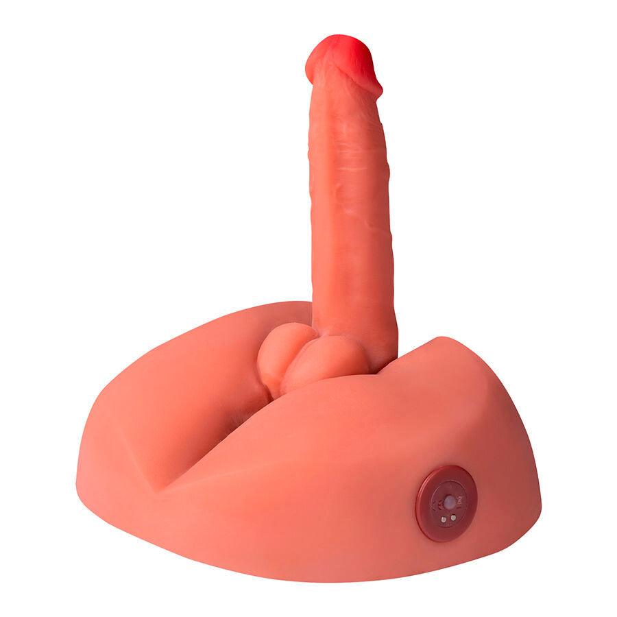 Gode Vibrant Réaliste Honey 25 cm Ventouse Rechargeable USB - Xise