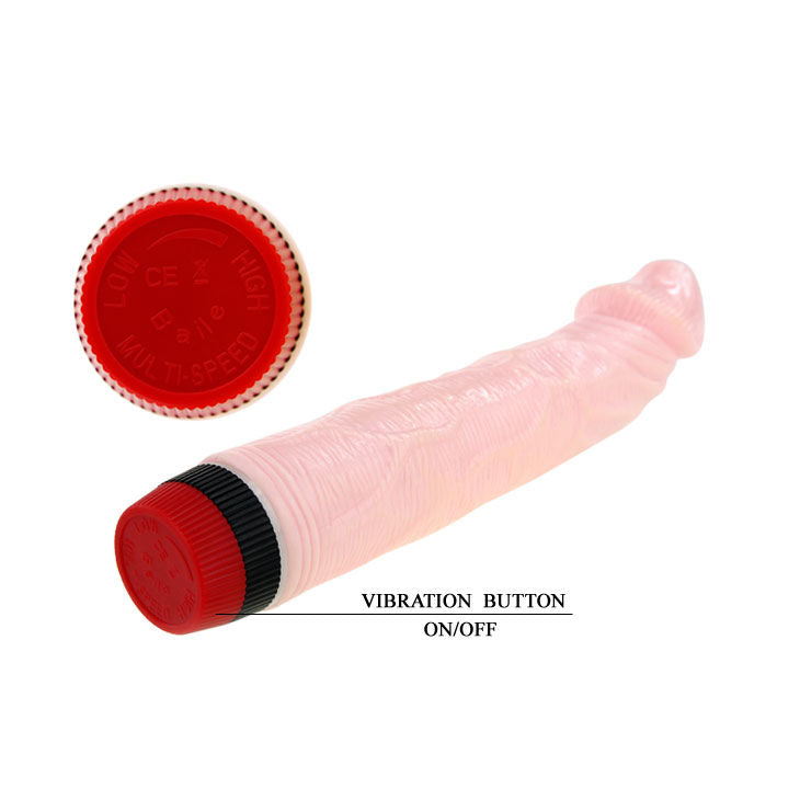 Gode Vibrant Réaliste Rockin Dong Veineux 21,5 cm Étanche - Baile