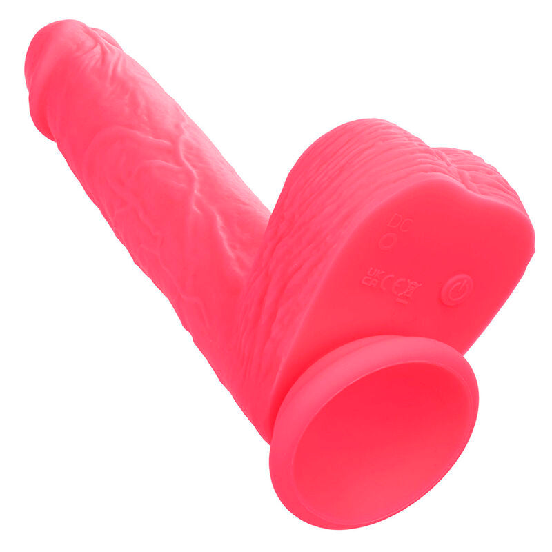 Gode Vibrant Réaliste Va-et-Vient Studs 10 Modes Ventouse IPX7 - CalExotics