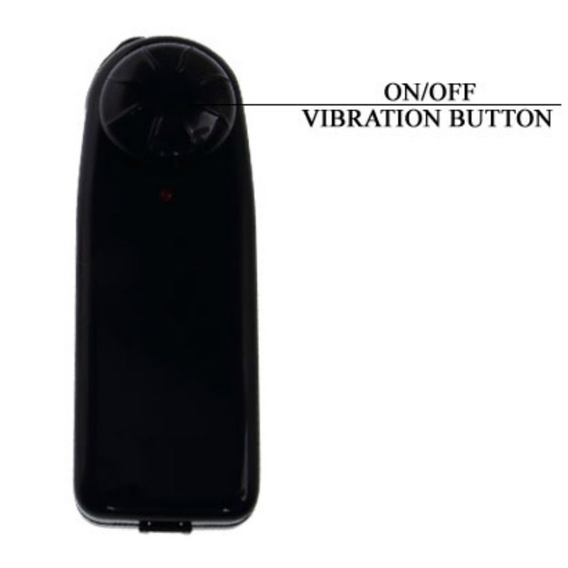 Gode Vibrant Réaliste Veineux Ventouse Télécommande Multi-Vitesses - Baile