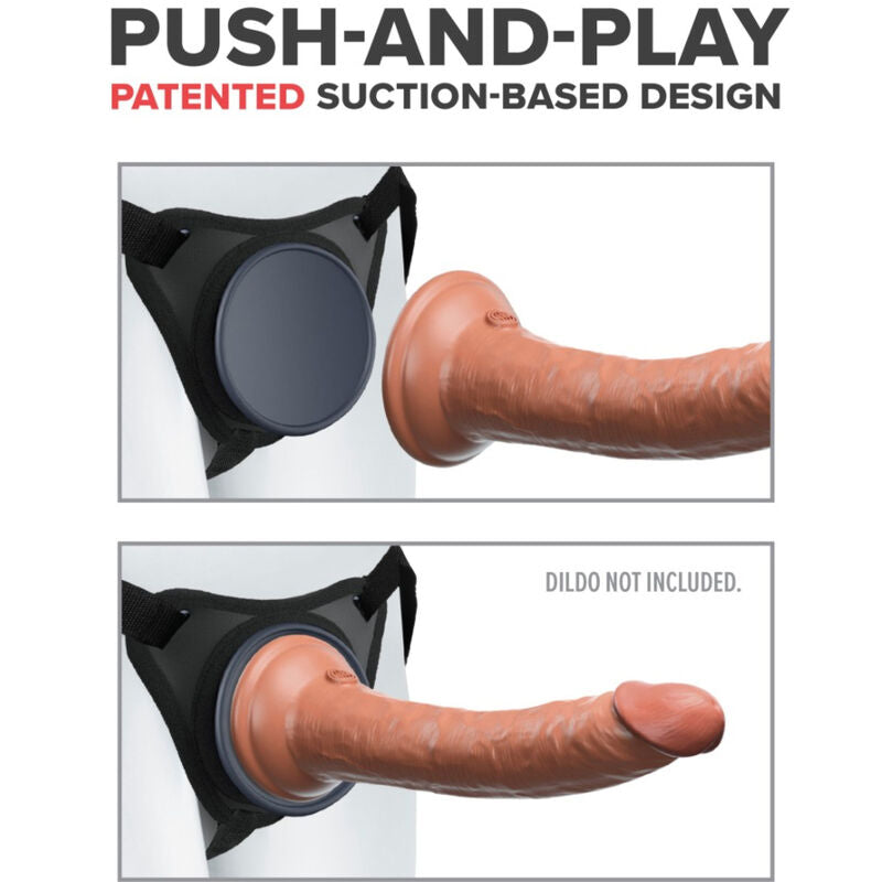 Harnais Gode Ceinture Body Dock Elite Système Ventouse Push-and-Play - Pipedreams