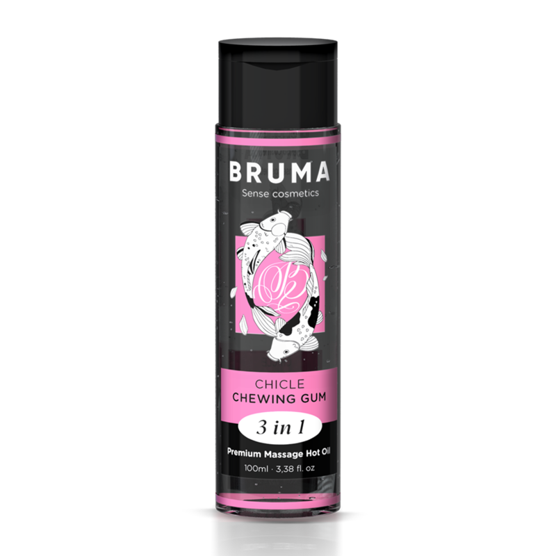 Huile de Massage Chauffante 3 en 1 Comestible 100 ml - Bruma