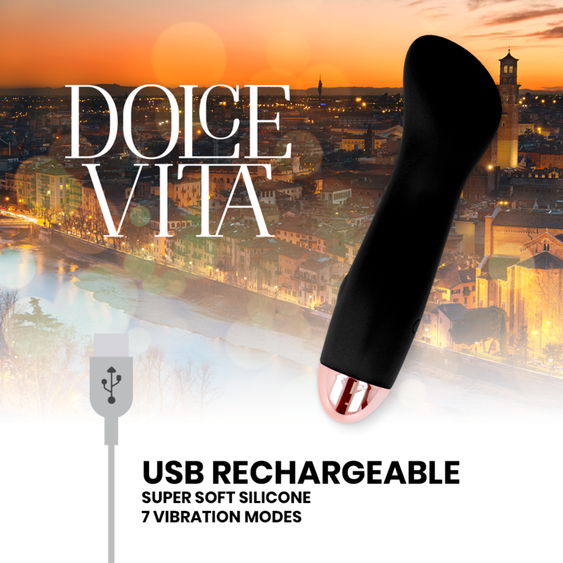 Vibromasseur Rechargeable One - 7 Vitesses Silicone - Dolce Vita