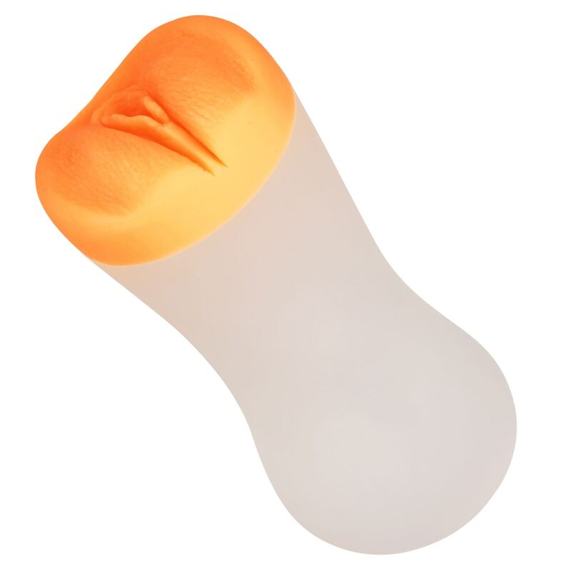 Masturbateur Texturé Profonde Poignée Double Densité Canal Nervuré - CalExotics