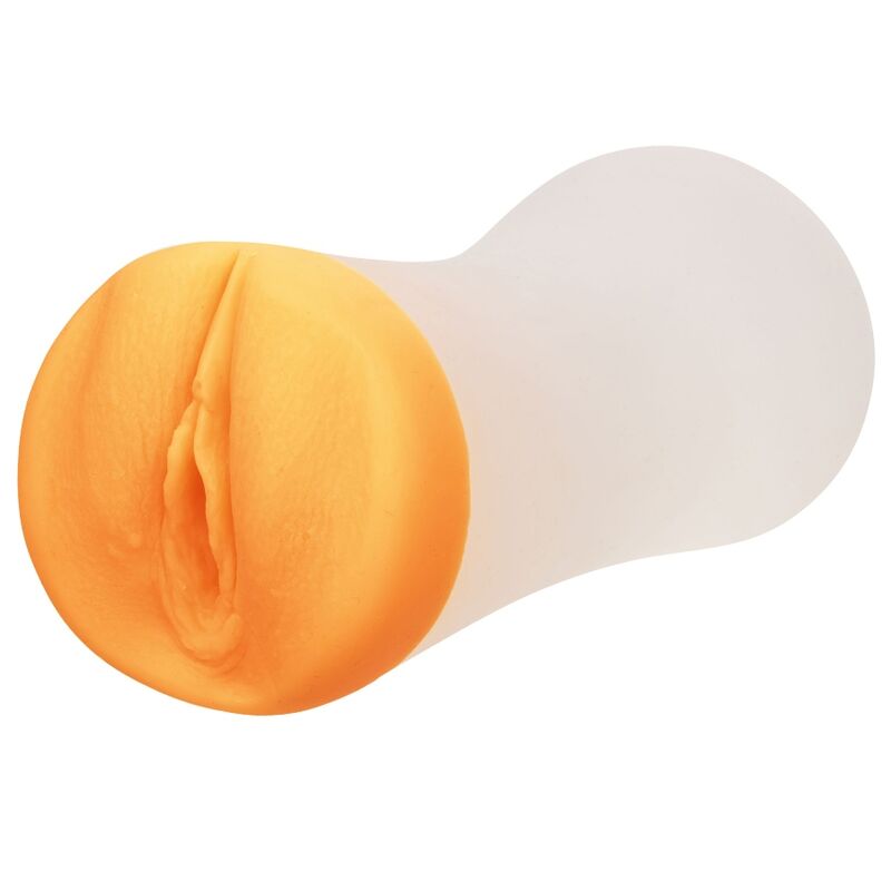 Masturbateur Texturé Profonde Poignée Double Densité Canal Nervuré - CalExotics