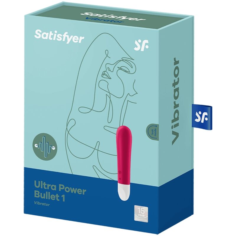 Vibromasseur Clitoridien Ultra Power Bullet 1 Étanche 12 Modes - Satisfyer