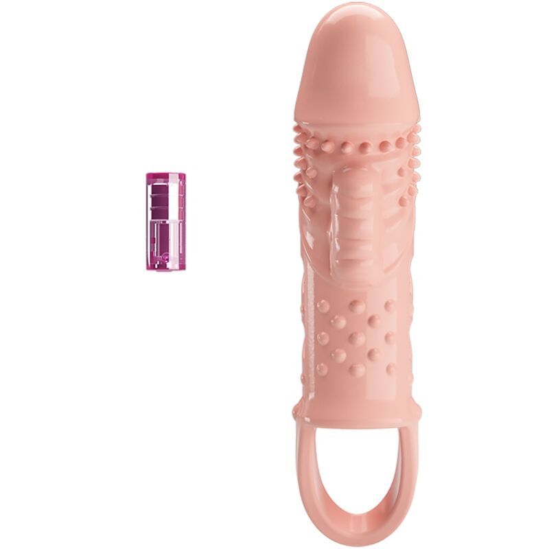 Gaine à Pénis Réaliste Cecelia Souple Extensible Veines Marquées - Pretty Love