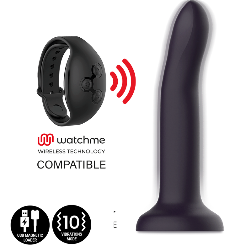 Gode Vibrant Duman Mystic Connecté Watchme Silicone - Mythology