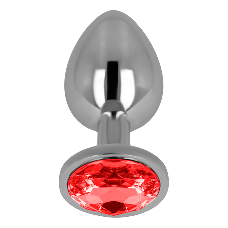 Plug Anal Bijou Cristal Métal Embout Effilé - Ohmama