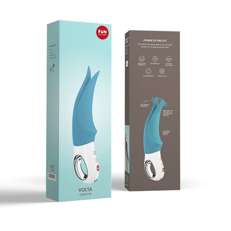 Stimulateur Clitoridien Volta G5 Essence Double Languette - Fun Factory