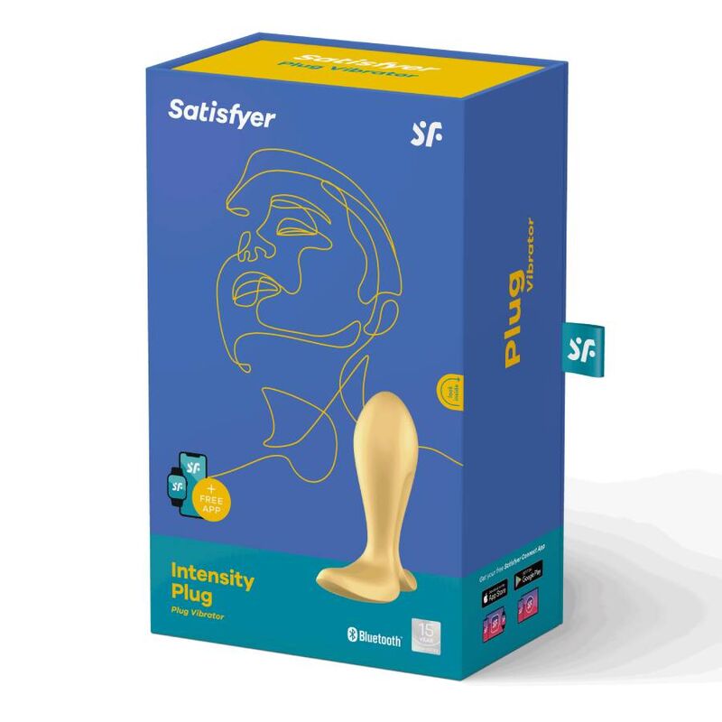 Plug Anal Vibrant Connecté Intensity 12 Modes Bluetooth IPX7 - Satisfyer