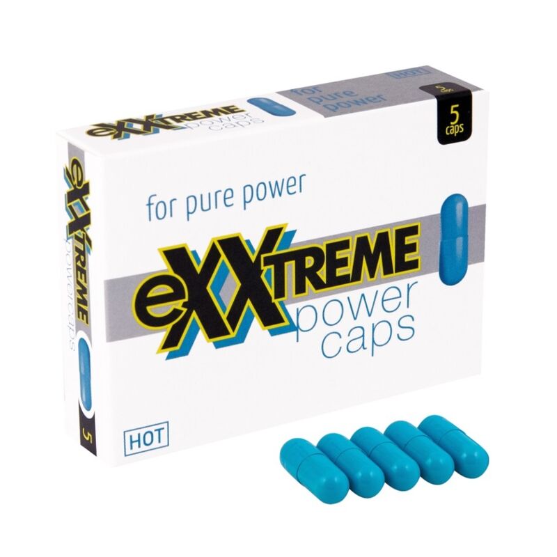 Aphrodisiaque Exxtreme Power Caps - Cardamome & Guarana - Hot