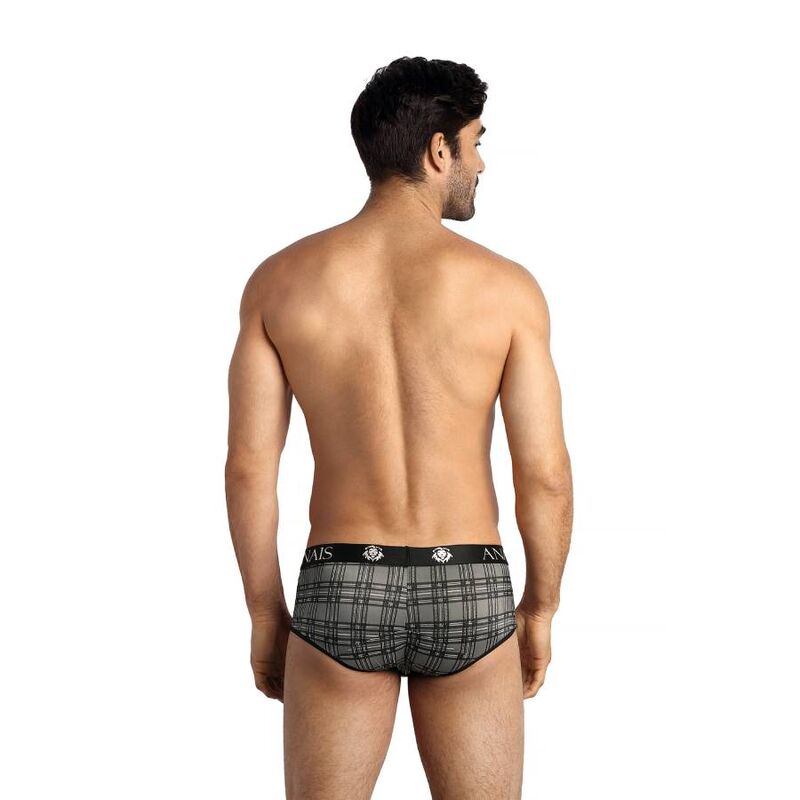 Slip Homme Balance Microfibre Imprimé Carreaux - Anais Men