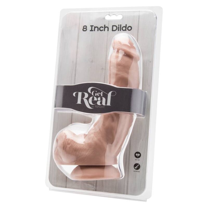 Gode Réaliste Veiné 5 Tailles Boules Ventouse - Get Real