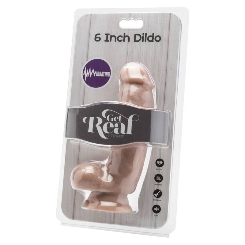 Gode Vibrant Réaliste Billes Rotatives Skin Multi-Tailles - Get Real