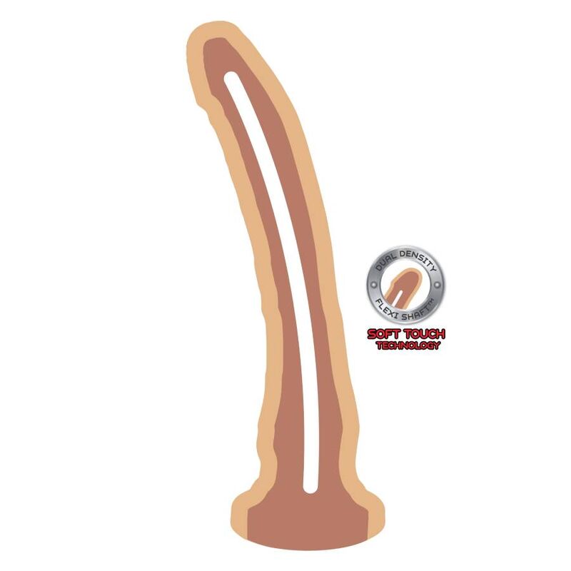 Gode Réaliste Double Densité Peau Souple Ventouse - Get Real